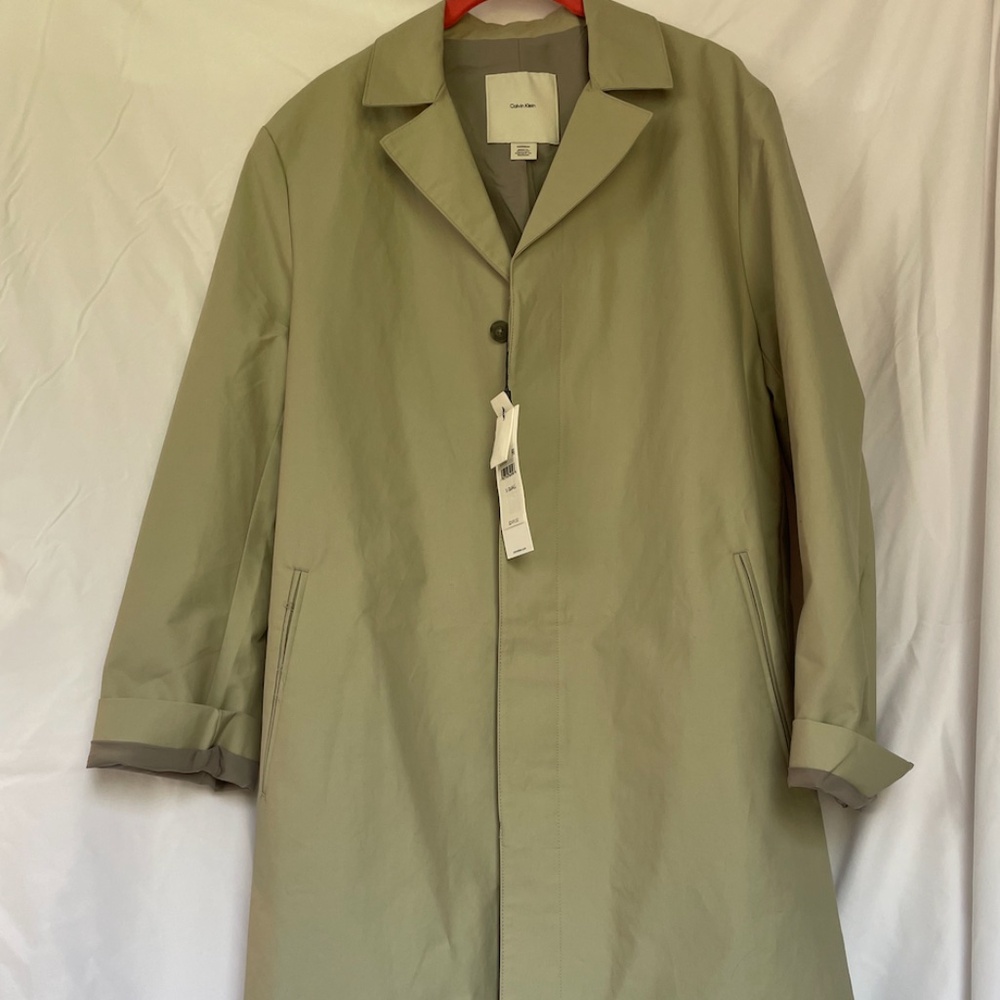 Calvin Klein Men's Trench Coat